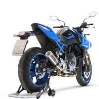 Escape compatível com Suzuki Gsx-8S 2022-2024, M3 Inox , Sistema homologado com catalisador linha completa, silencioso mais coletor 
