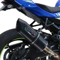 Escape compatível com Suzuki Gsx-R 1000 - 1000 R 2021-2025, Furore Nero, Sistema racing Silencioso com tubo de ligação 