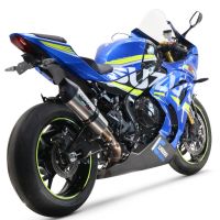 GPR escape compatível com  Suzuki Gsx-R 1000 - 1000 R  2017-2020, New Grand Prix Evo Titanium, Sistema racing Silencioso com tubo de ligação 