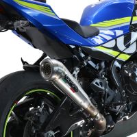 Escape compatível com Suzuki Gsx-R 1000 - 1000 R 2017-2020, Powercone Evo, Escape legal, homologado, silenciador com db killer removível e tubo de ligação específico 
