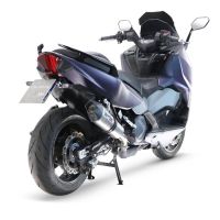 GPR escape compatível com  Sym Maxsym TL 508 2021-2024, New Grand Prix Evo Titanium, Escape legal, homologado, silenciador com db killer removível e tubo de ligação específico 