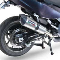 GPR escape compatível com  Sym Maxsym TL 508 2021-2024, New Grand Prix Evo Titanium, Escape legal, homologado, silenciador com db killer removível e tubo de ligação específico 