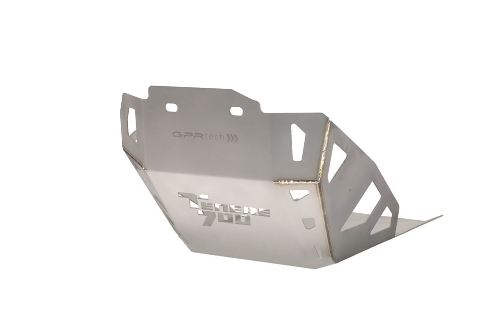 Placa antiderrapante de titânio GPR TECH compatível com Yamaha Tenere 700 2021/2024 e5