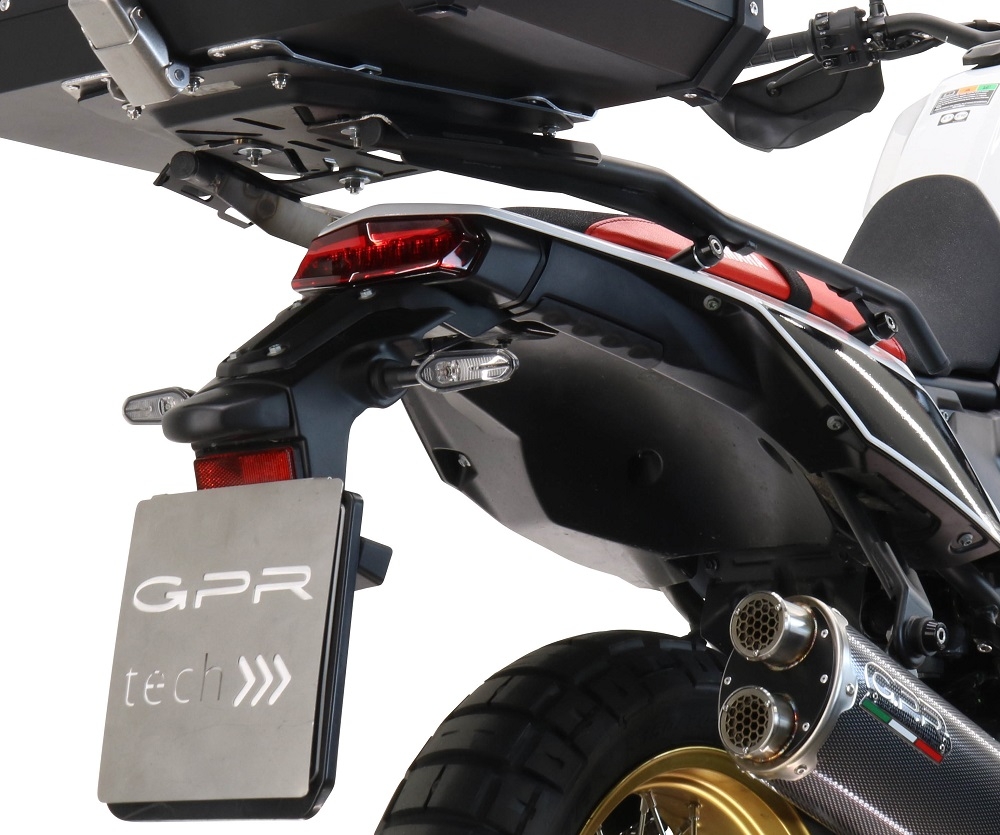 Rack traseiro específico Top Case ALPITECH 35 - 45 - 55 LT Porta-malas GPR TECH compatível com Yamaha Tenere 700 2021/2024 e5