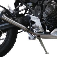 Escape compatível com Yamaha Tenere 700 2021-2024, Albus Evo4, Escape legal, homologado, silenciador com db killer removível e tubo de ligação específico 