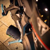 Escape compatível com Triumph Tiger Sport 660 2022-2024, M3 Black Titanium, Escape racing linha completa, silencioso mais coletor com dbkiller, não homologado 