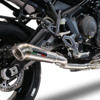 Escape compatível com Triumph Tiger Sport 660 2022-2024, Powercone Evo, Escape racing linha completa, silencioso mais coletor com dbkiller, não homologado 