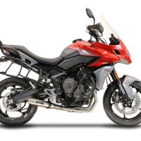 Escape compatível com Triumph Tiger Sport 660 2022-2024, Deeptone Inox, Escape racing linha completa, silencioso mais coletor com dbkiller, não homologado 