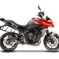 Escape compatível com Triumph Tiger Sport 660 2022-2024, M3 Black Titanium, Escape racing linha completa, silencioso mais coletor com dbkiller, não homologado 