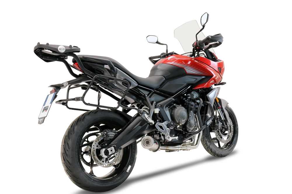 Escape compatível com Triumph Tiger Sport 660 2022-2024, M3 Inox , Escape racing linha completa, silencioso mais coletor com dbkiller, não homologado 