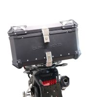 Top case em alumínio, cor preta com placa específica incluída Top case maletas GPR TECH compatível com Triumph Tiger 1200 Gt - Rally 2022/2024 e5