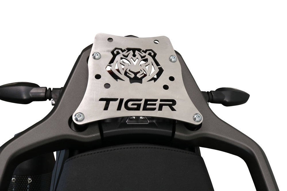 Placa de encaixe específica Top Case ALPITECH 55 LT GPR TECH compatível com Triumph Tiger 900 2020/2023 e5