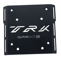 Placa de encaixe específica Top Case ALPITECH 55 LT GPR TECH compatível com Benelli Trk 251 2019/2023
