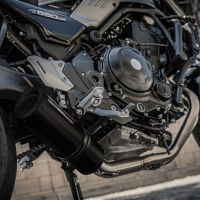 Escape compatível com Kawasaki Z 650 RS 2021-2023, M3 Black Titanium, Escape Racing, linha completa, fornecido com coletor específico, artigo sem homologação 