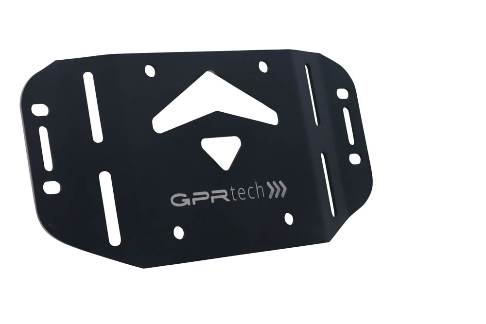 Placa de encaixe específica Top Case ALPITECH 55 LT GPR TECH compatível com Kawasaki Versys 1000 i.e. 2021/2024 e5