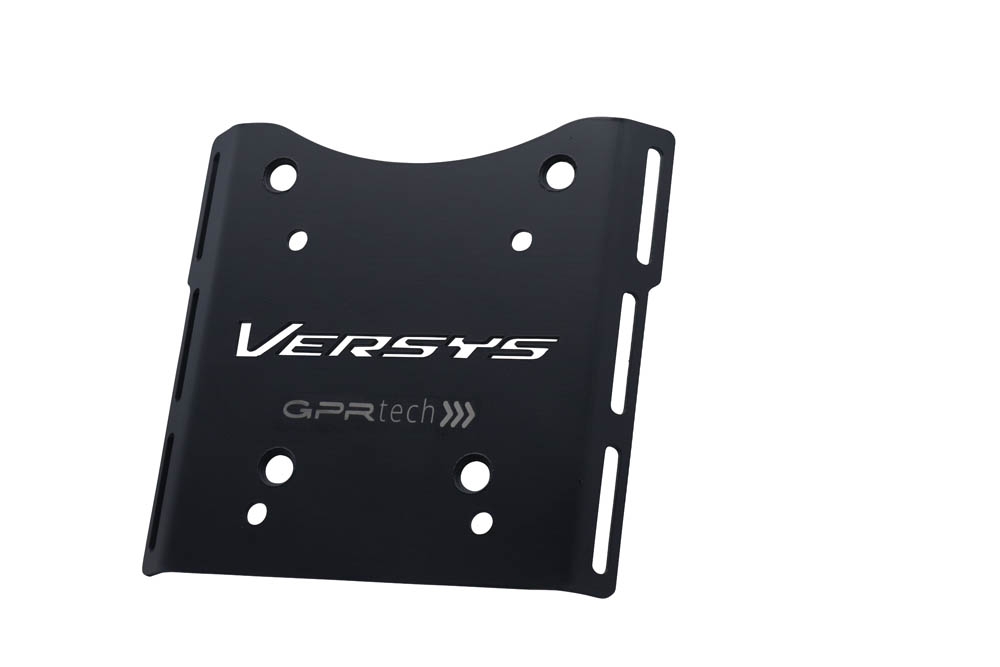 Placa de encaixe específica Top Case ALPITECH 55 LT GPR TECH compatível com Kawasaki Versys-X 300 2022/2023 e5