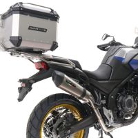 GPR escape compatível com  Voge 525DSX 2023-2024, New Grand Prix Evo Titanium, Escape legal, homologado, silenciador com db killer removível e tubo de ligação específico 