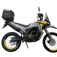 Top case em alumínio, cor preta com placa específica incluída Top case maletas GPR TECH compatível com Voge 300Rally 2022/2024 e5