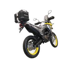 Top case em alumínio, cor preta com placa específica incluída Top case maletas GPR TECH compatível com Voge 300Rally 2022/2024 e5