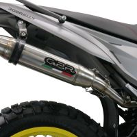 Escape compatível com Voge 300Rally 2022-2024, Deeptone Inox, Escape legal, homologado, silenciador com catalisador, db killer removível e tubo de ligação específico 