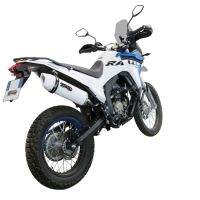 Escape compatível com Voge 300Rally 2022-2024, Albus Evo4, Escape legal, homologado, silenciador com catalisador, db killer removível e tubo de ligação específico 