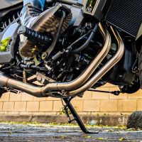 Escape compatível com Kawasaki Vulcan 650 S 2021-2023, Ultracone, Sistema homologado com catalisador linha completa, silencioso mais coletor 