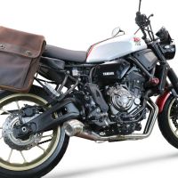 Escape compatível com Yamaha Xsr 700 2021-2024, Powercone Evo, Escape racing linha completa, silencioso mais coletor com dbkiller, não homologado 