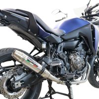 Escape compatível com Yamaha Tracer 7 GT 2020-2024, Deeptone Inox, Escape racing linha completa, silencioso mais coletor com dbkiller, não homologado 