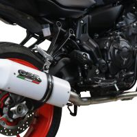 Escape compatível com Yamaha Mt-07 2021-2024, Albus Evo4, Sistema homologado com catalisador linha completa, silencioso mais coletor 