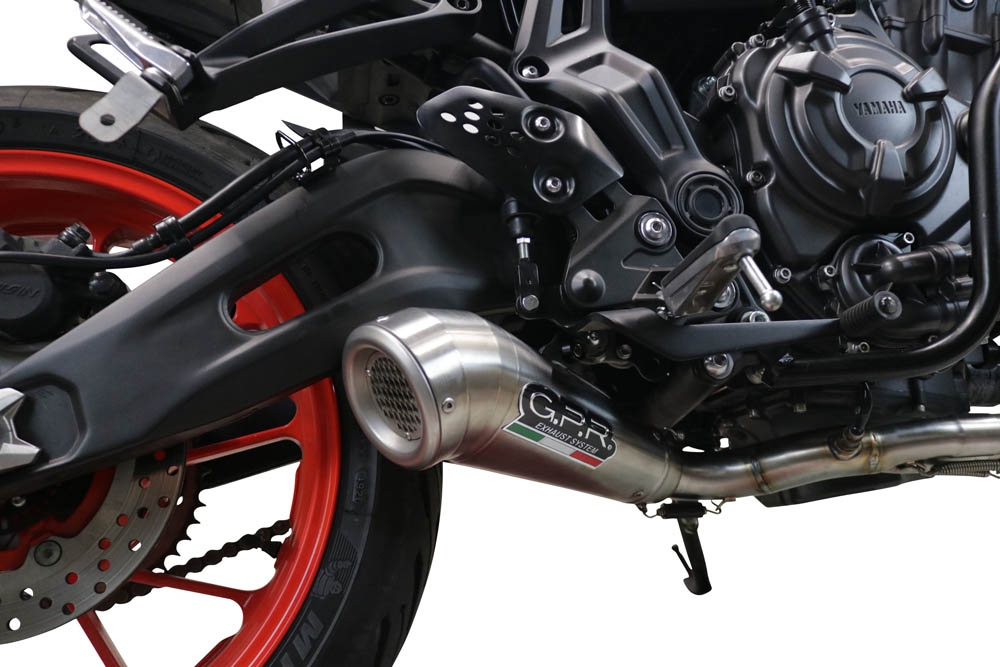 Escape compatível com Yamaha R7 2021-2025, Powercone Evo, Sistema homologado com catalisador linha completa, silencioso mais coletor 