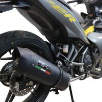 GPR escape compatível com  Yamaha Sniper 150 2021-2022, Furore Nero, Escape racing linha completa, silencioso mais coletor com dbkiller, não homologado  