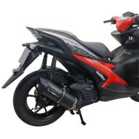 Escape compatível com Yamaha Aerox 155 2021-2022, Furore Nero, Escape racing linha completa, silencioso mais coletor com dbkiller, não homologado 