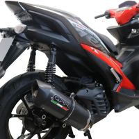 Escape compatível com Yamaha Aerox 155 2021-2022, Furore Nero, Escape racing linha completa, silencioso mais coletor com dbkiller, não homologado 