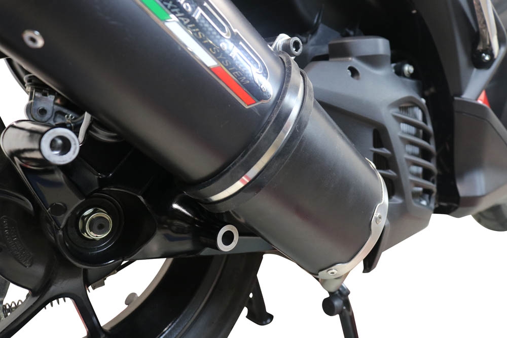 Escape compatível com Yamaha Aerox 155 2021-2022, Furore Nero, Escape racing linha completa, silencioso mais coletor com dbkiller, não homologado 