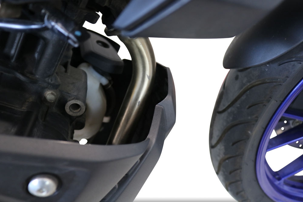 Escape compatível com Yamaha Mt 125 2021-2025, Satinox , Sistema homologado com catalisador linha completa, silencioso mais coletor 