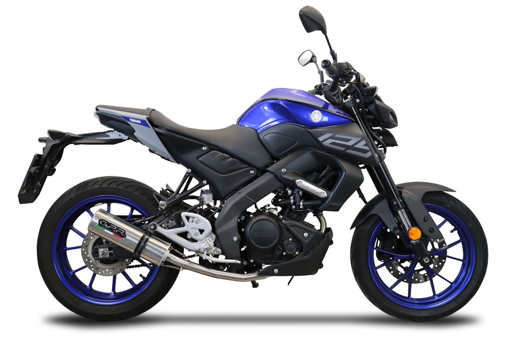Escape compatível com Yamaha Mt 125 2021-2025, M3 Inox , Sistema homologado com catalisador linha completa, silencioso mais coletor 