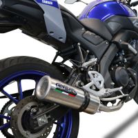 Escape compatível com Yamaha Mt 125 2021-2025, M3 Inox , Sistema homologado com catalisador linha completa, silencioso mais coletor 