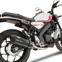 GPR escape compatível com  Yamaha XSR 125 2021-2025, Furore Evo4 Poppy, Sistema homologado com catalisador linha completa, silencioso mais coletor 