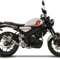 Escape compatível com Yamaha XSR 125 2021-2025, M3 Inox , Sistema homologado com catalisador linha completa, silencioso mais coletor 