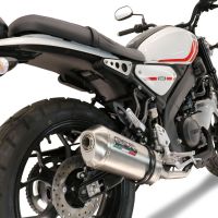 Escape compatível com Yamaha XSR 125 2021-2025, Satinox , Sistema homologado com catalisador linha completa, silencioso mais coletor 