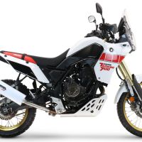 Escape compatível com Yamaha Tenere 700 2019-2020, Albus Evo4, Escape legal, homologado, silenciador com db killer removível e tubo de ligação específico 