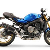 Escape compatível com Yamaha XSR900 2022-2024, Furore Evo4 Nero, Sistema homologado com catalisador linha completa, silencioso mais coletor 