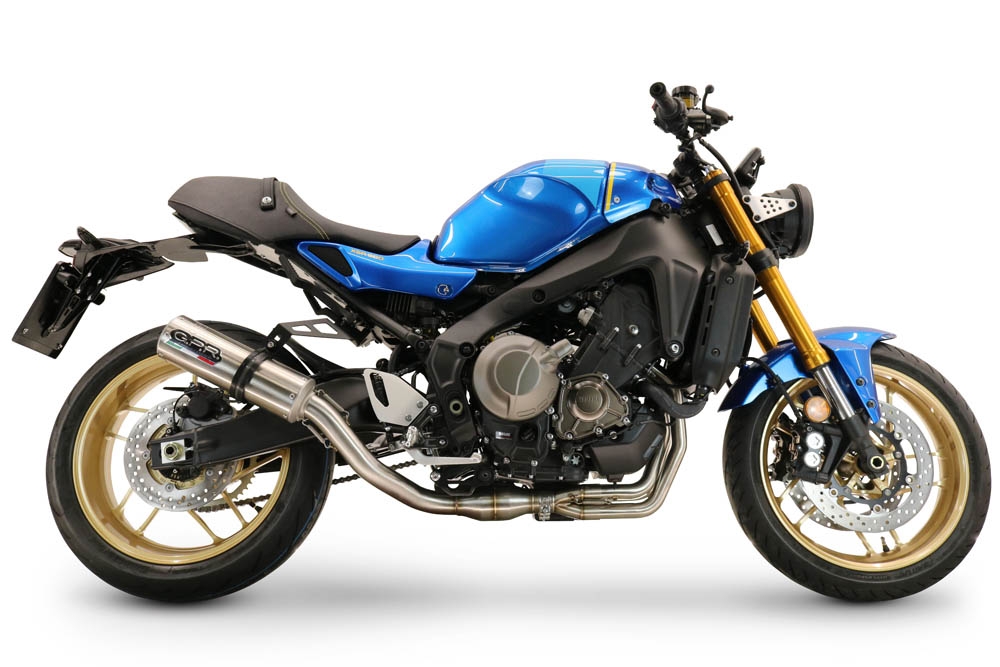 Escape compatível com Yamaha XSR900 2022-2024, M3 Inox , Sistema homologado com catalisador linha completa, silencioso mais coletor 