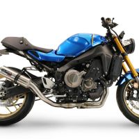 Escape compatível com Yamaha XSR900 2022-2024, M3 Inox , Sistema homologado com catalisador linha completa, silencioso mais coletor 
