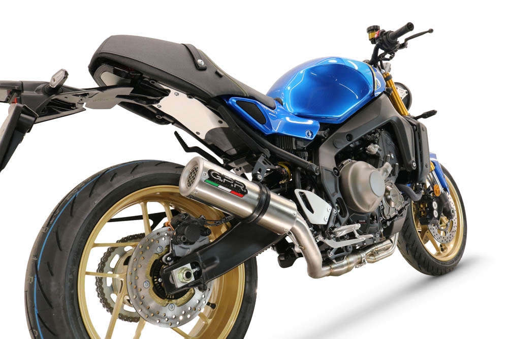 Escape compatível com Yamaha XSR900 2022-2024, M3 Inox , Sistema homologado com catalisador linha completa, silencioso mais coletor 