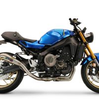 Escape compatível com Yamaha XSR900 2022-2024, Powercone Evo, Sistema homologado com catalisador linha completa, silencioso mais coletor 