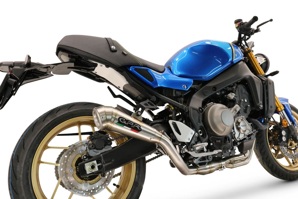 Escape compatível com Yamaha XSR900 2022-2024, Powercone Evo, Sistema homologado com catalisador linha completa, silencioso mais coletor 