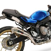 Escape compatível com Yamaha XSR900 2022-2024, Powercone Evo, Sistema homologado com catalisador linha completa, silencioso mais coletor 
