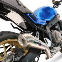Escape compatível com Yamaha XSR900 2022-2024, Powercone Evo, Sistema homologado com catalisador linha completa, silencioso mais coletor 