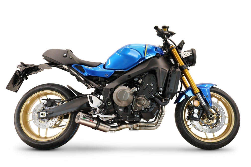 Escape compatível com Yamaha XSR900 2016-2021, M3 Poppy , Escape racing linha completa, silencioso mais coletor com dbkiller, não homologado 